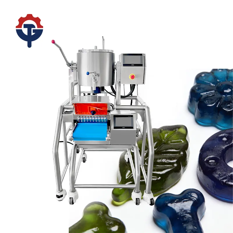 Полуавтоматическое лабораторное оборудование для производства жевательных конфет 6