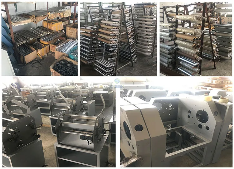 Полуавтоматическая ламинирующая машина с гидравлическим прессом и масляным обогревателем 885mm 4