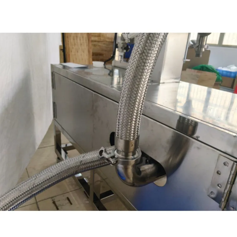 Полуавтоматическая жидкостная машина для заполнения больших бочек высокой точности из нержавеющей стали 6