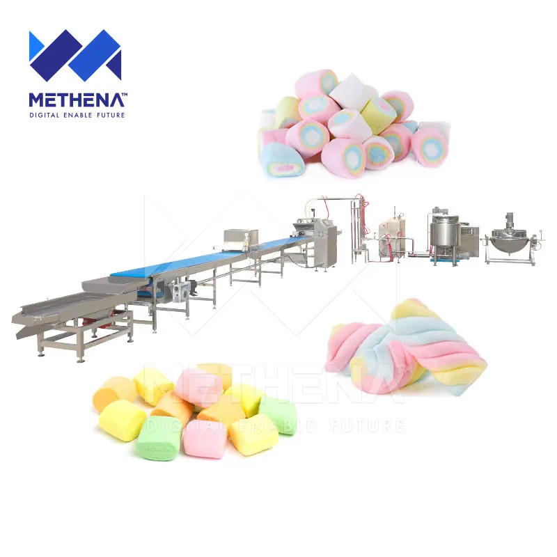 Полуавтоматическая машина для производства зефира с шоколадной начинкой