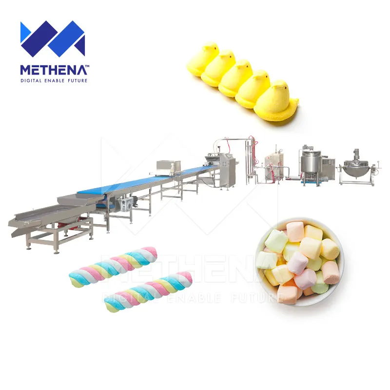 Полуавтоматическая машина для производства зефира с шоколадной начинкой 5