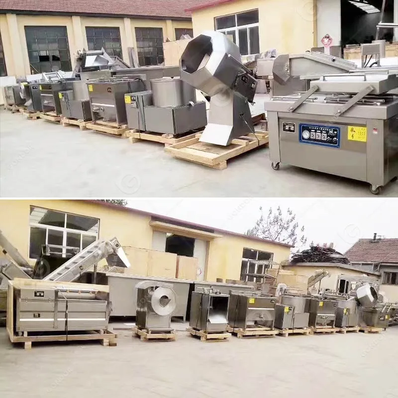 Полуавтоматическая машина для производства картофеля фри и чипсов 2