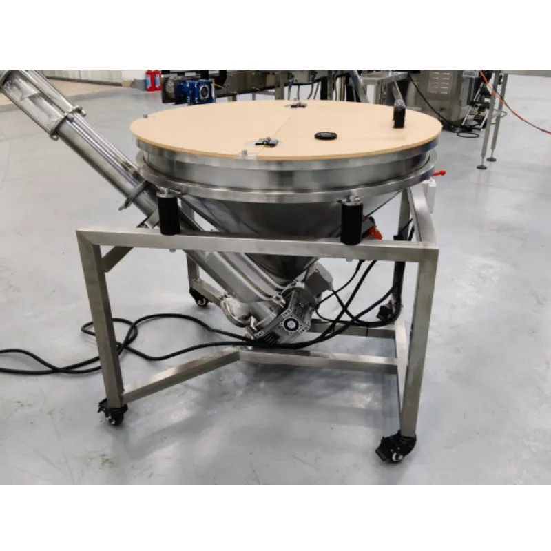 Полуавтоматическая машина для заполнения и упаковки порошков с рамой из нержавеющей стали 5