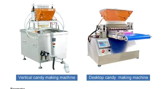 Полуавтоматическая машина для производства конфет и шоколада 4