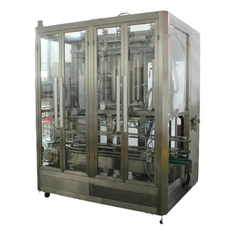 Полуавтоматическая машина для упаковки жидкостей с сенсорным управлением 3