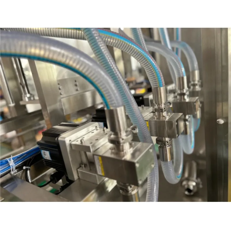 Полуавтоматическая машина для упаковки жидкостей с сенсорным управлением 6