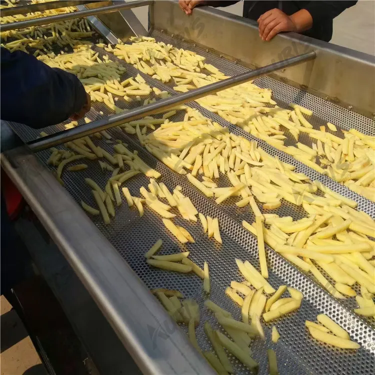 Полуавтоматическая машина для мойки, очистки и обрезки овощей с воздушными пузырьками 6