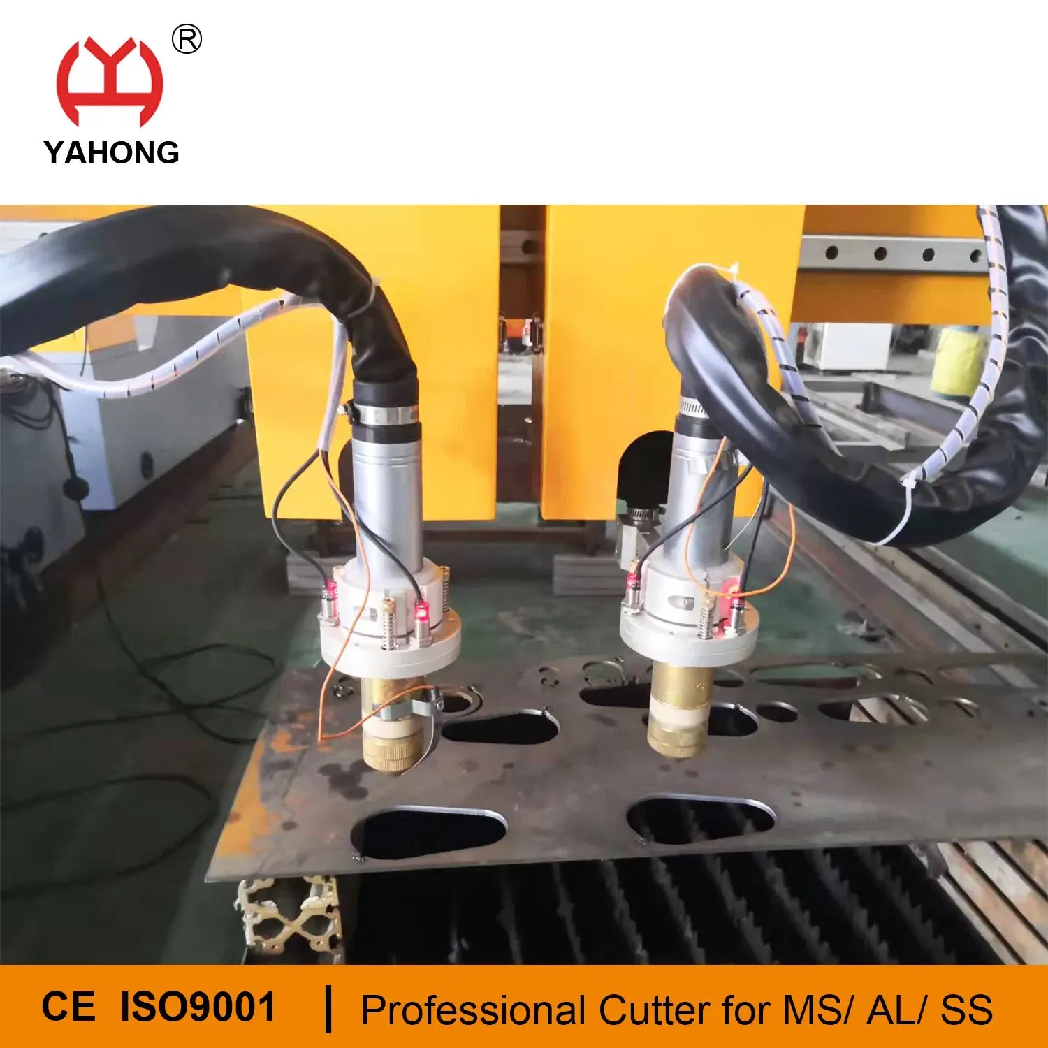 Серво CNC плазменная резка с двойным приводом 3