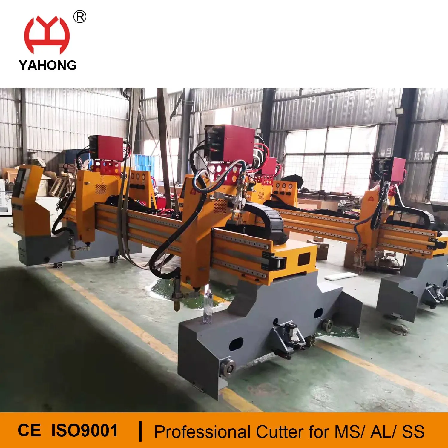 Серво CNC плазменная резка с двойным приводом 2