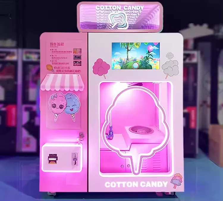 Цены на торговые автоматы с сахарной ватой для умного бизнеса в Китае в торговых центрах