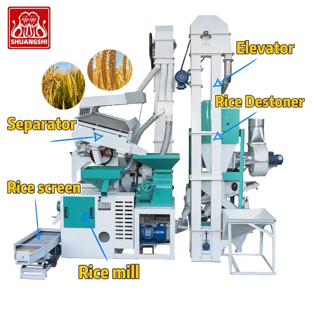 Многофункциональная машина для переработки риса SSR-20TPD 4