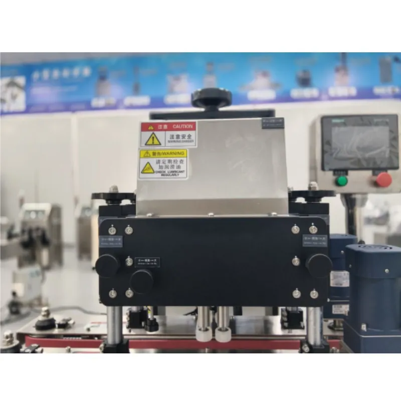 Автоматическая ротационная машина для закручивания крышек 6