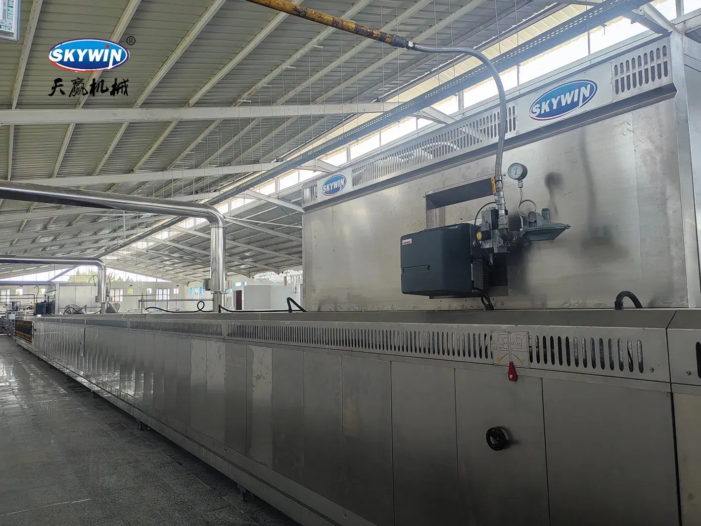 Автоматическая линия для производства мягкого песочного печенья Skywin 4