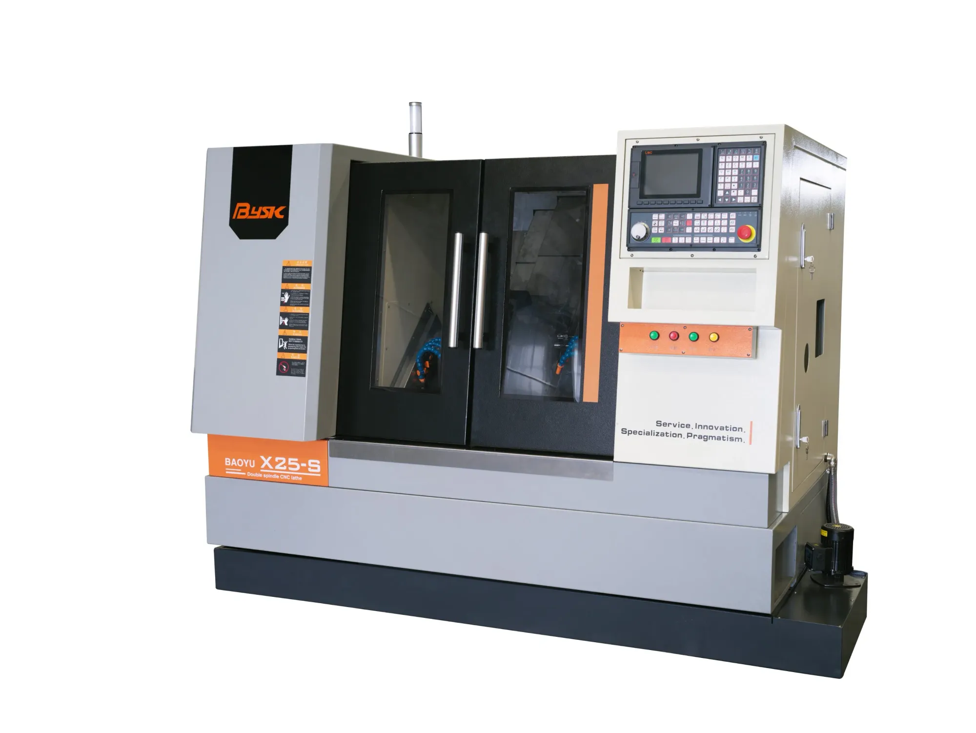 Скосная кровать автоматический ЧПУ токарный сверлильный шлифовальный фрезерный маршрутизатор металлообрабатывающий станок 3