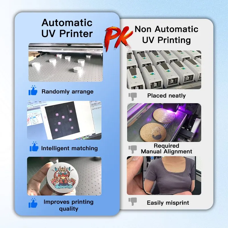 Профессиональный A3 УФ плоский принтер XP600 4
