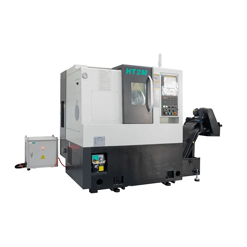 Малый авто токарный станок HT2 с ЧПУ