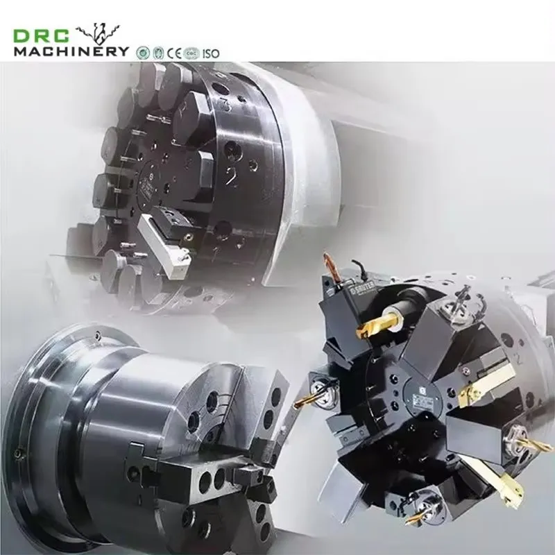 Малый авто токарный станок HT2 с ЧПУ 4