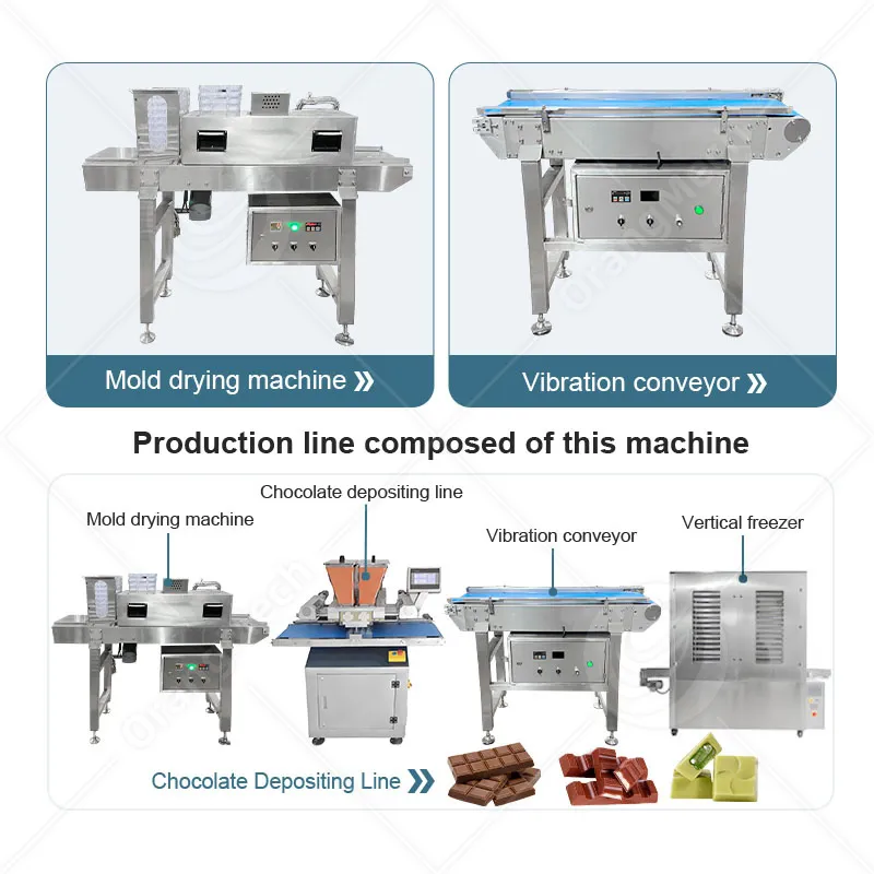 Автоматическая машина для производства трюфельного шоколада 5