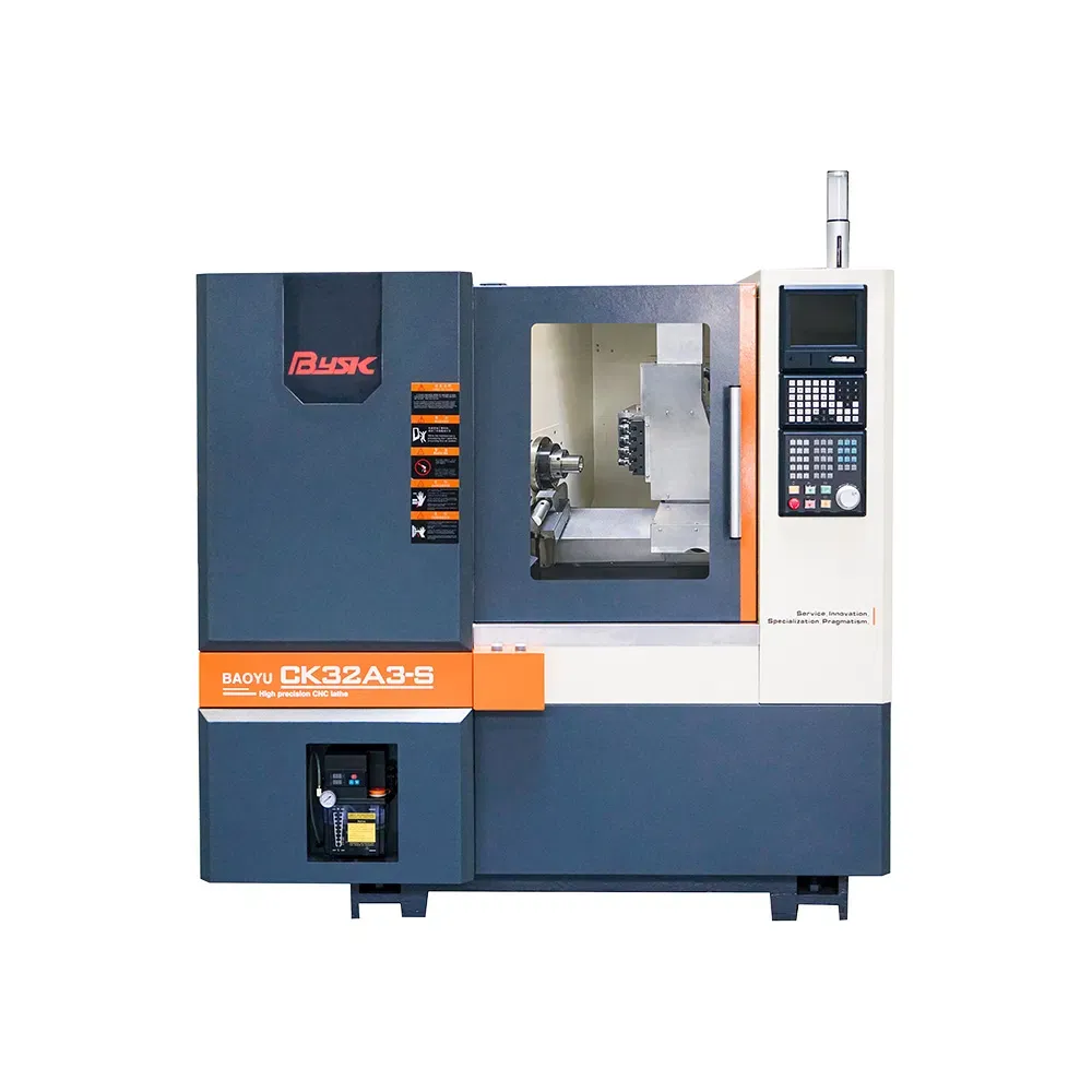 Малый токарный фрезерный станок с ЧПУ типа «Ганг» с осью Y для обработки металлов