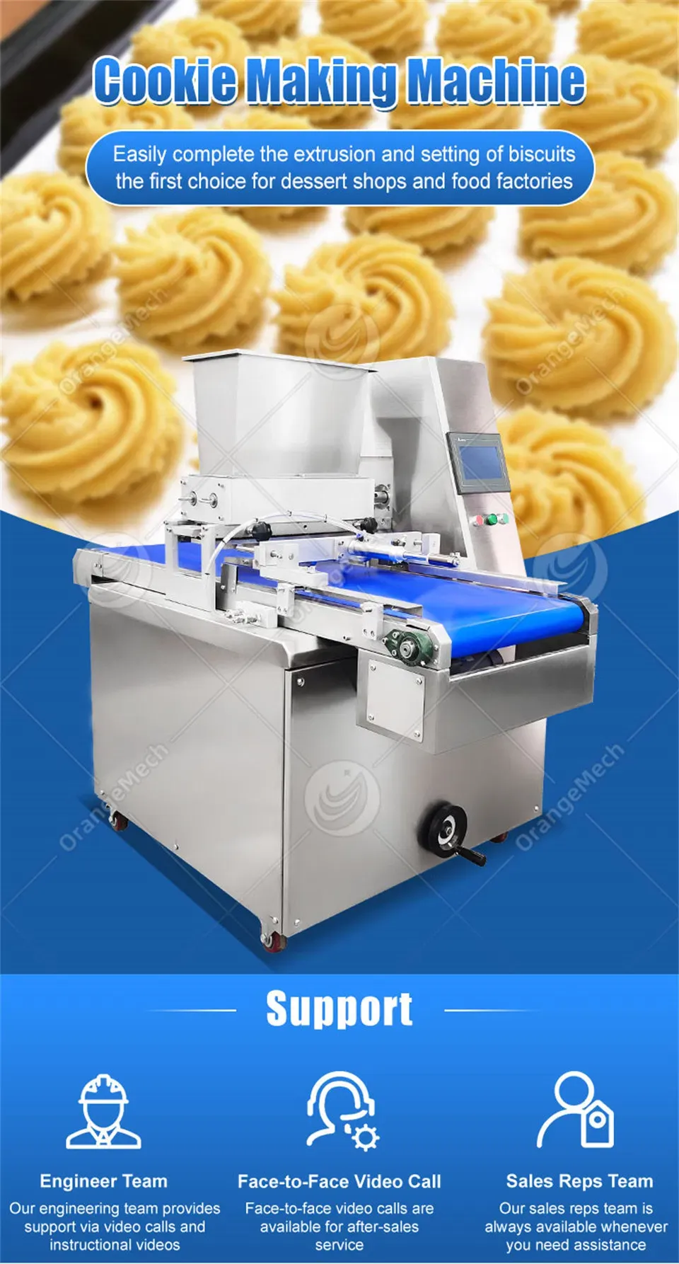 Многофункциональная машина для печенья Orangemech-CMM-01 2