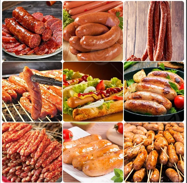 Автоматическая линия для производства колбас из нержавеющей стали 6