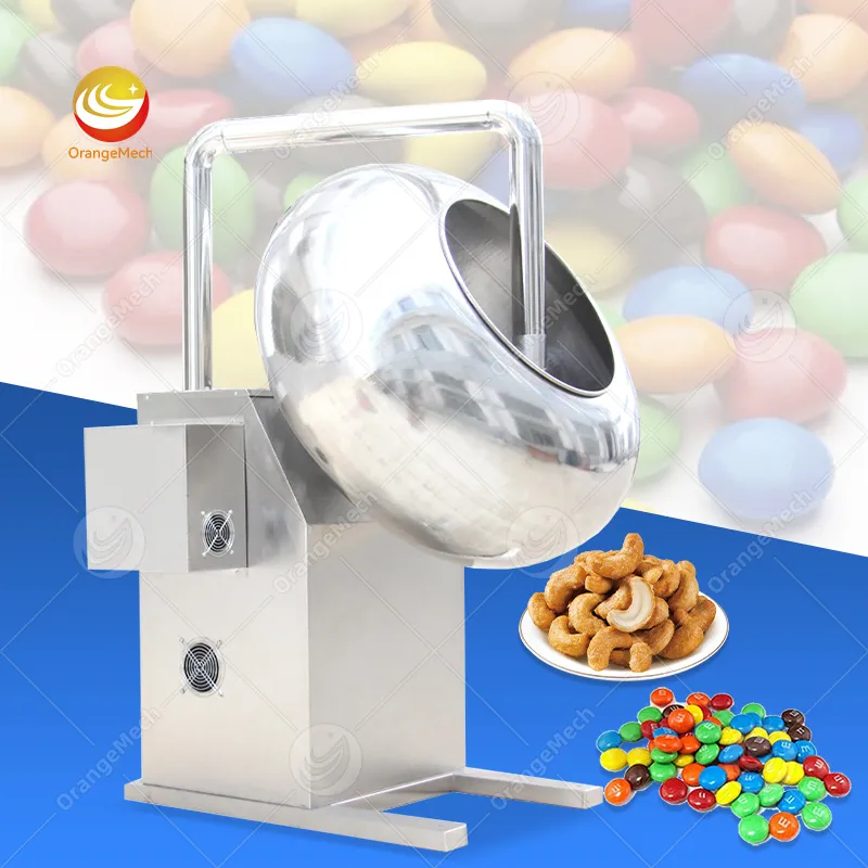 Машина для панировки орехов в шоколадной оболочке