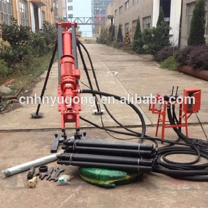 Малый портативный воздушный компрессор для буровых установок DTH 2