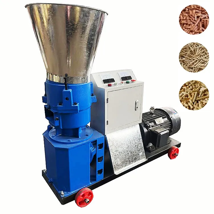 Малый гранулятор для птицы, машина для производства гранул корма для животных