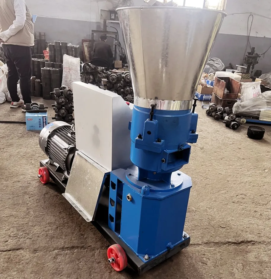 Малый гранулятор для птицы, машина для производства гранул корма для животных 4