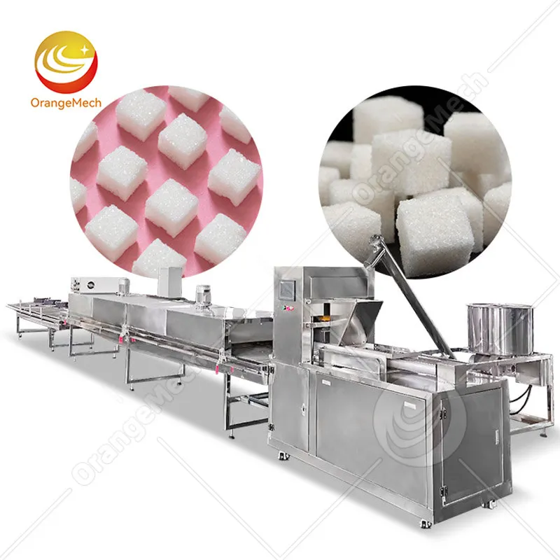 Профессиональная машина для производства кубиков коричневого сахара из мелассы