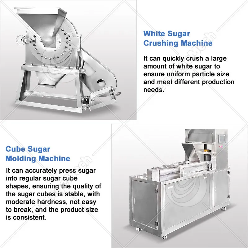 Профессиональная машина для производства кубиков коричневого сахара из мелассы 5