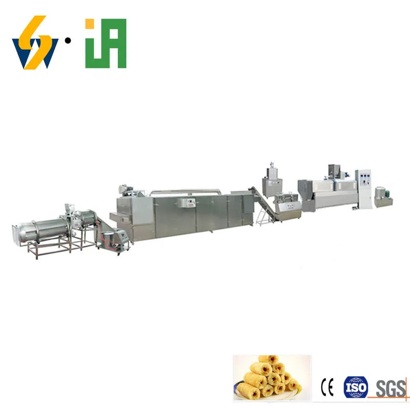 Экструдер для закусок из кукурузного риса и крупной муки