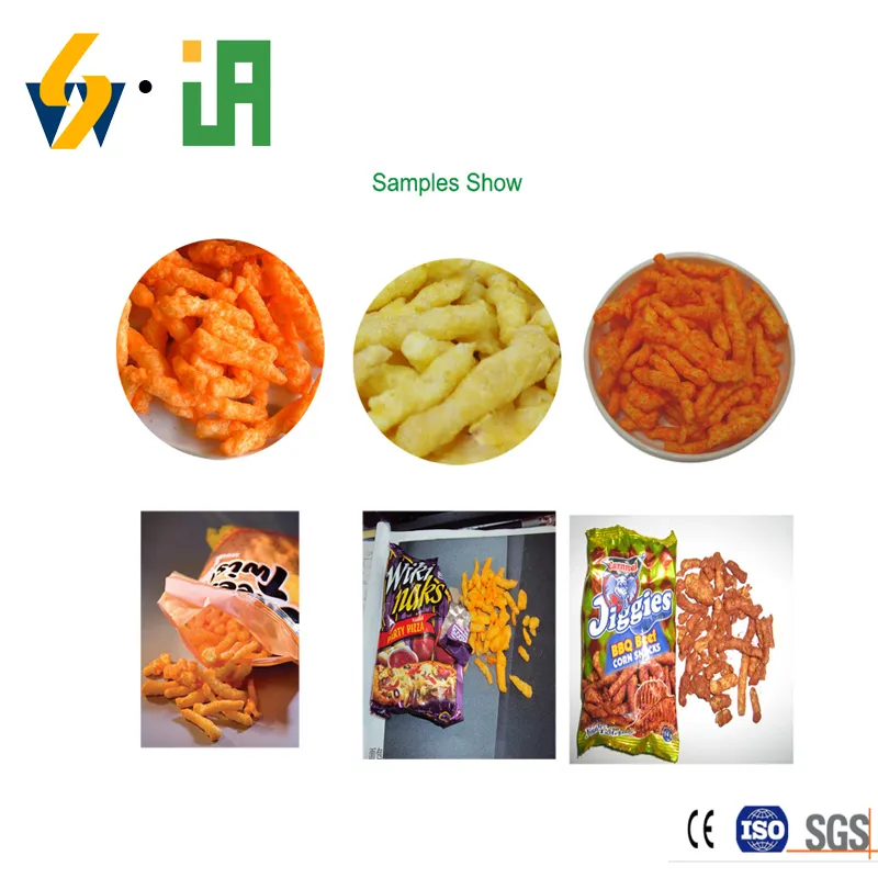 Экструдер для закусок из кукурузного риса и крупной муки 2