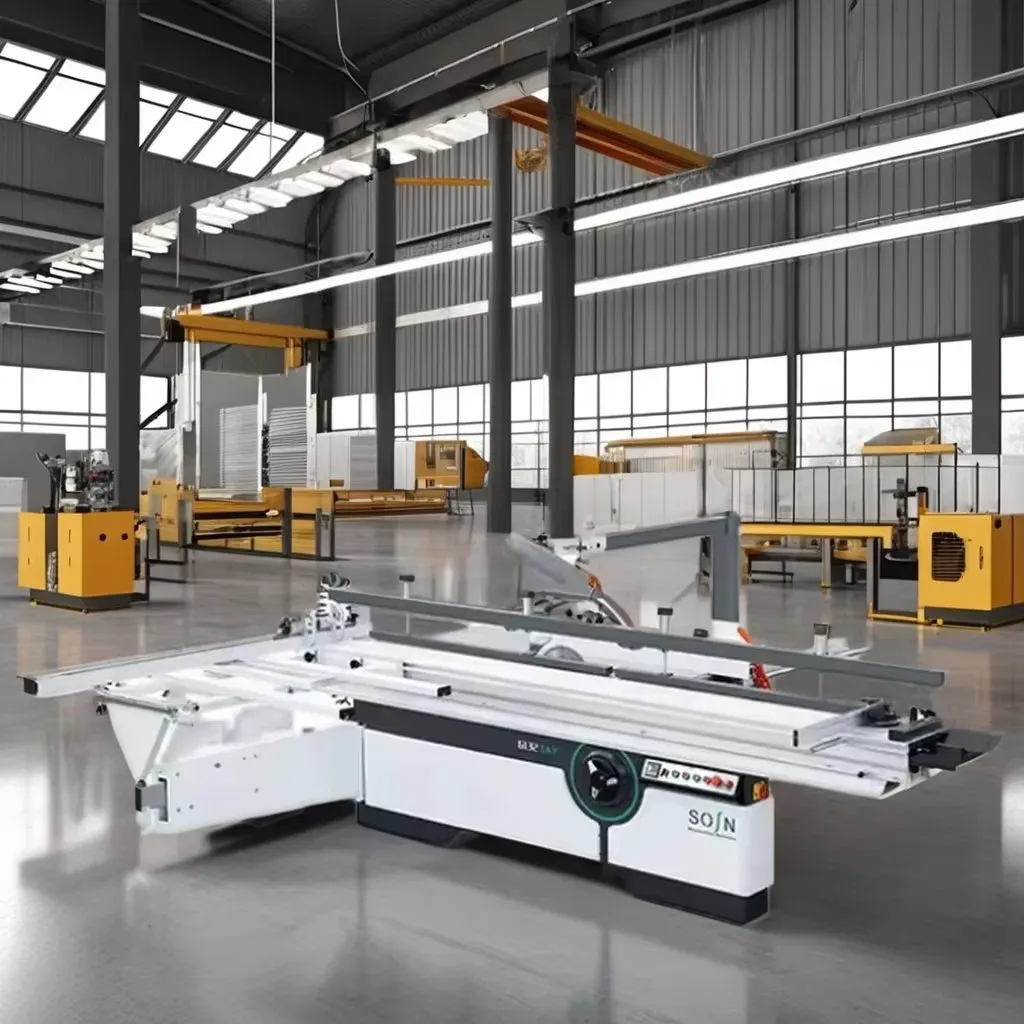 Ленточная пила со столом MJ6132TAZ для деревообработки