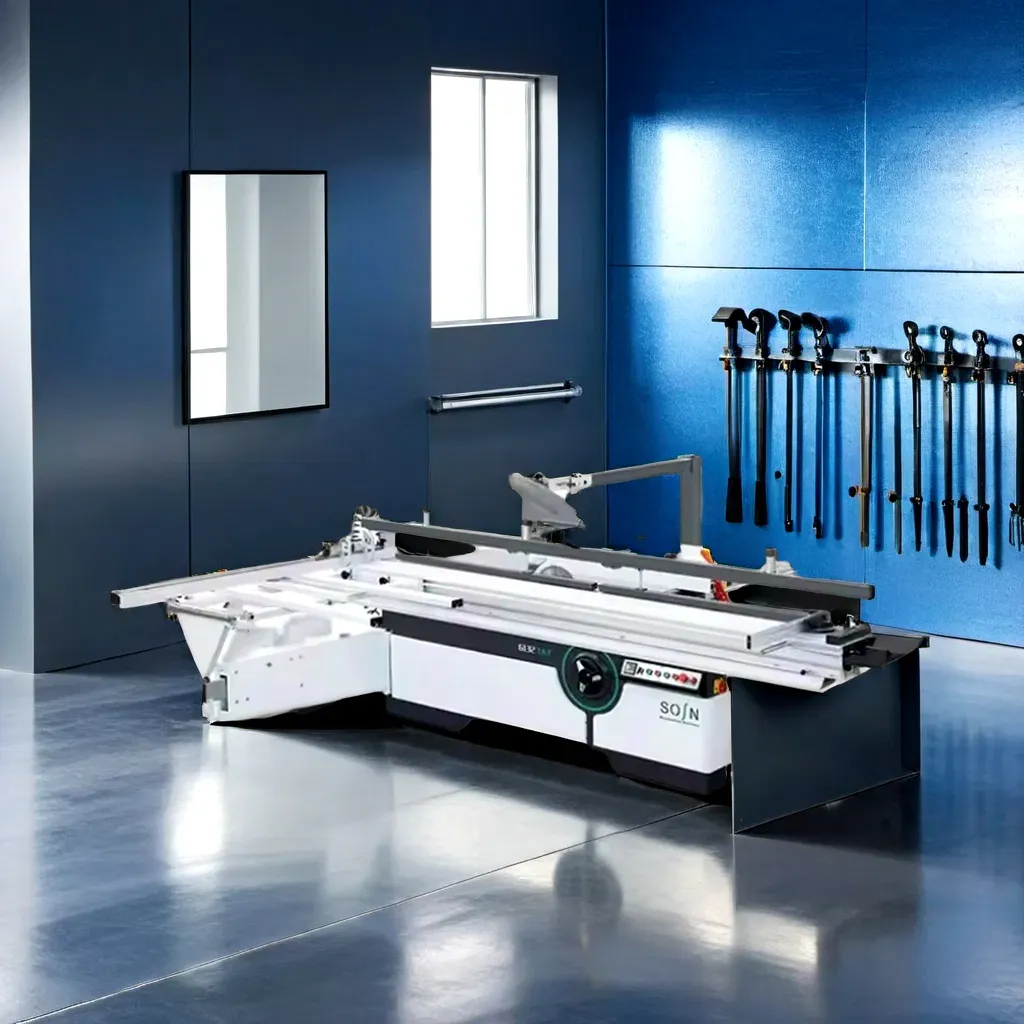 Профессиональная ленточная пила со столом MJ6132TAZ