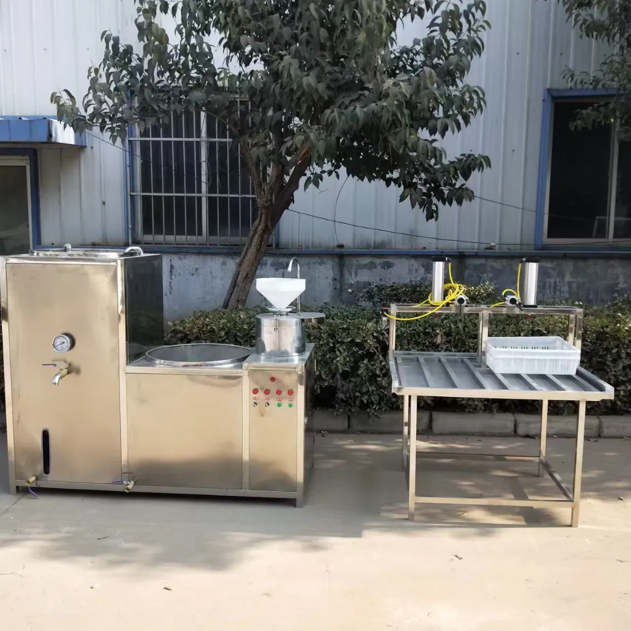 Многофункциональная машина для прессования тофу из соевого молока и бобового творога 3