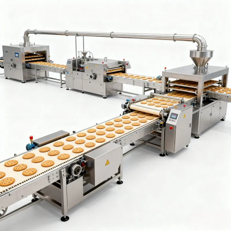 Автоматический печеньевой станок с экономией пространства и времени 2