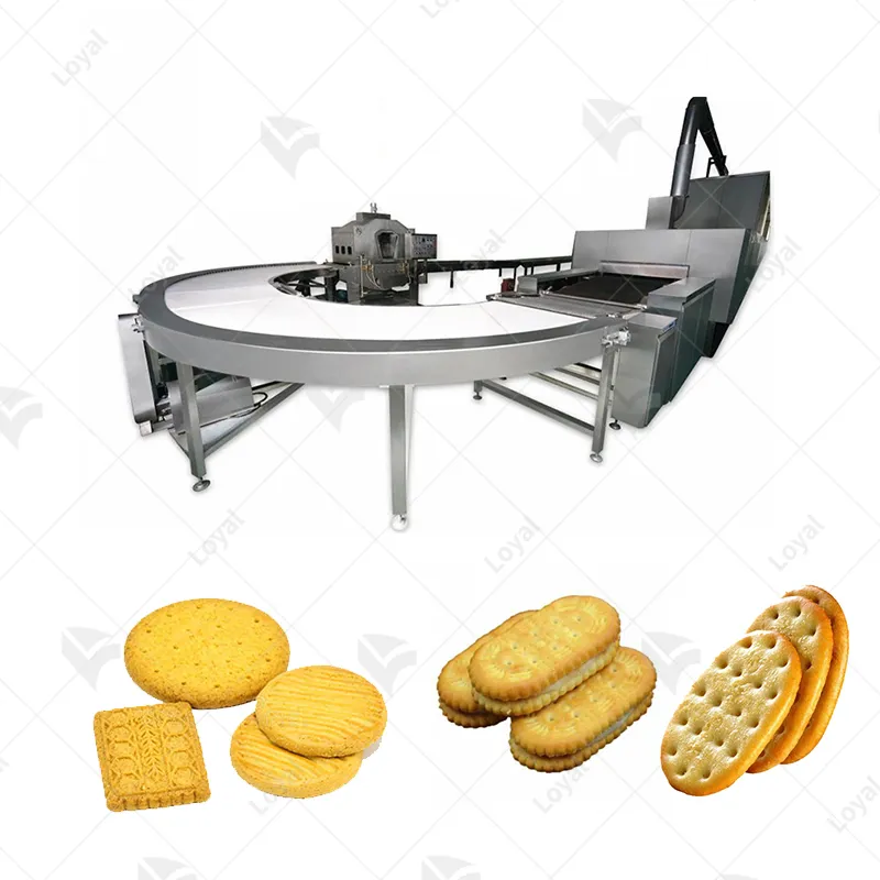 Автоматическая машина для производства печенья из нержавеющей стали 5