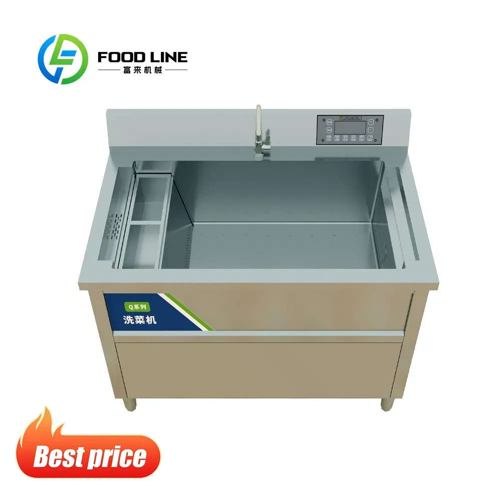 Автоматическая машина для мытья овощей из нержавеющей стали SUS304
