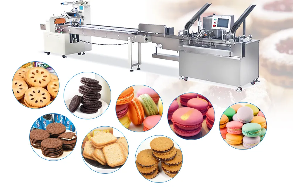 Автоматическая машина для производства печенья из нержавеющей стали 3