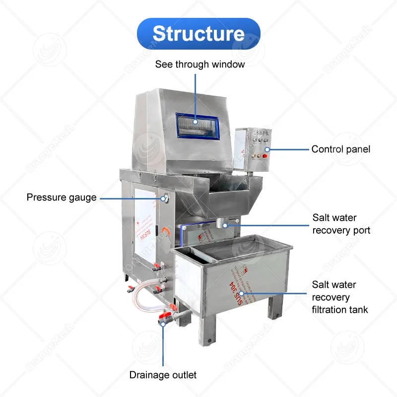 Промышленный ручной соляной шприц пистолет инжектор для мяса 3