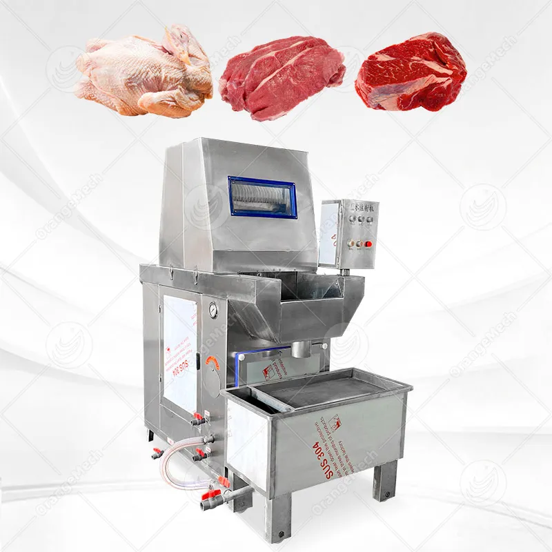 Промышленный ручной соляной шприц пистолет инжектор для мяса