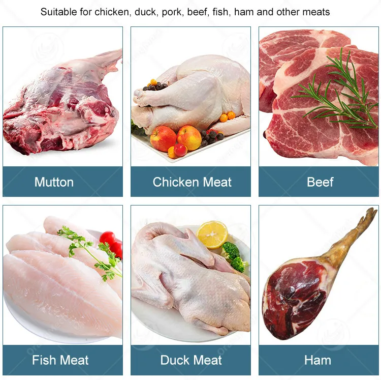 Машина для инъекции рассола в мясо из нержавеющей стали, пневматическая машина для инъекции свинины 3