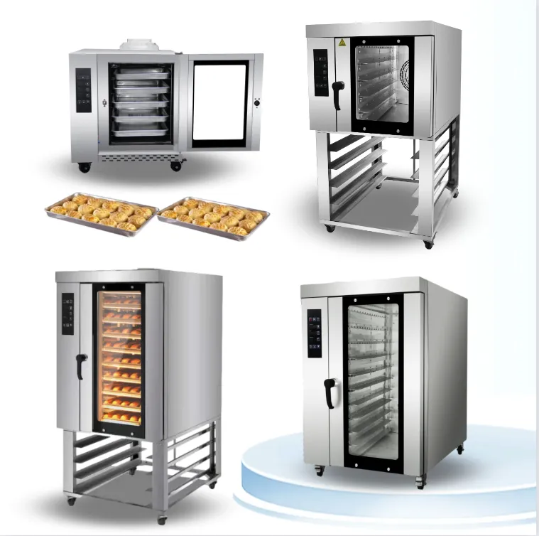 Профессиональный ротационный духовой шкаф для промышленной выпечки 6