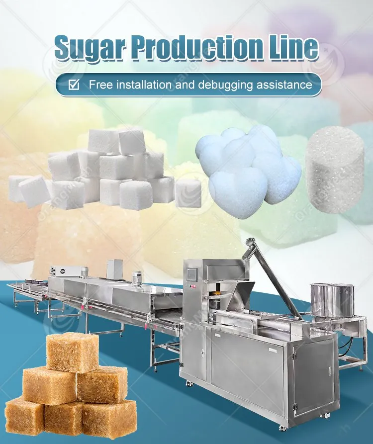 Автоматическая линия по производству кубиков сахара 2