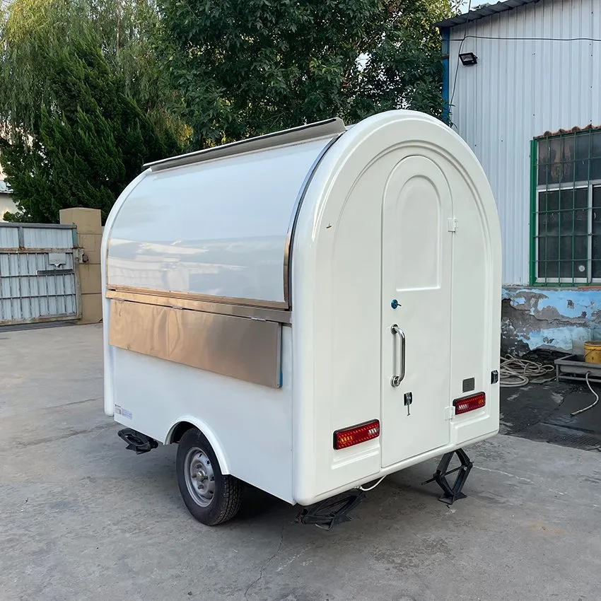 Мобильный фургон с едой, кофейный трейлер, уличный гриль 6