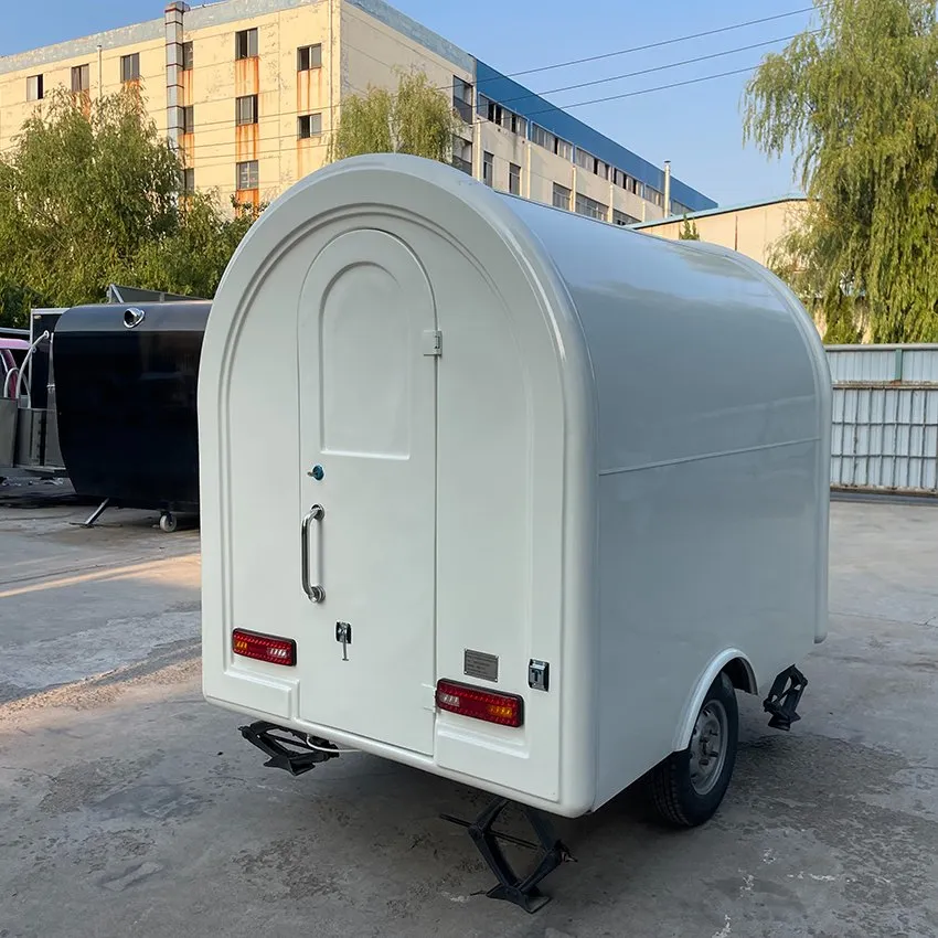 Мобильный фургон с едой, кофейный трейлер, уличный гриль 4