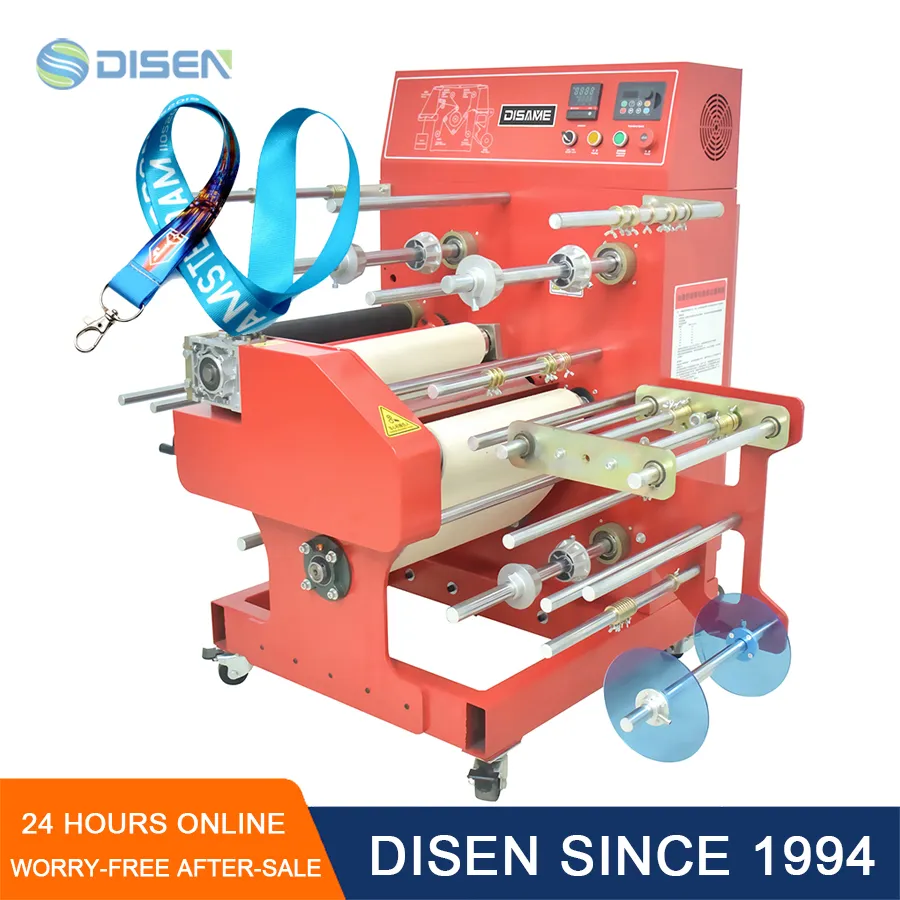 Сублимационная печать на ленте из нейлона и полиэстера, лямка, роликовая термопресс-машина DS-200