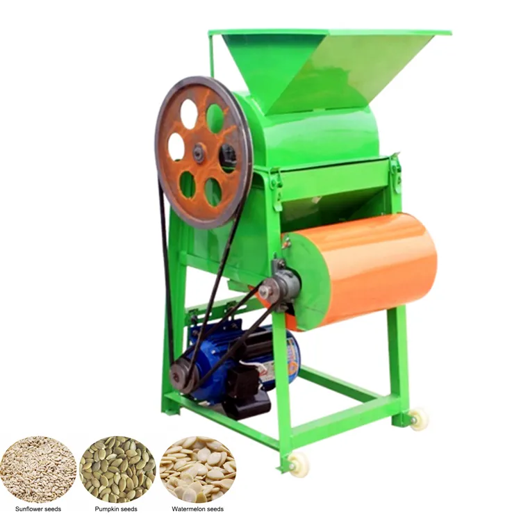 Профессиональная машина для удаления оболочки семян подсолнечника и тыквы