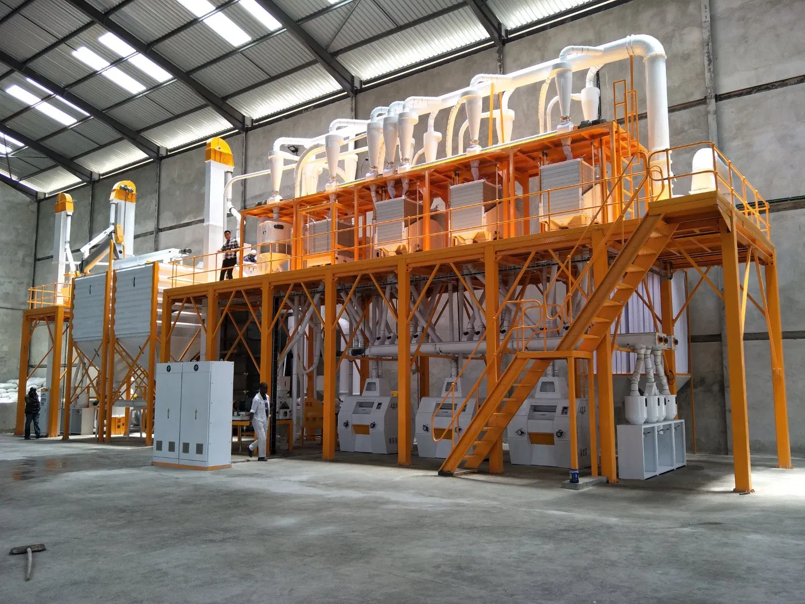 Супер мелкая мука 20 тонн в день мукомольный завод 3